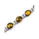 Green Amber Bracelet In Sterling Silver The Soprano, image , picture 3