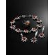 Sterling Silver Bracelet With Cognac Amber The Helios, image , picture 5