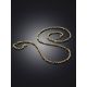 Minimalist Design Gilded Silver Chain Necklace The ICONIC, image , picture 2