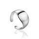 Glossy Silver Ear Cuff The Liquid, image 
