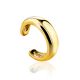 Minimalist Design Gilded Silver Ear Cuff The ICONIC, image 