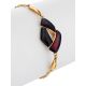 Chic Gilded Silver Amber Bracelet The Sunrise, Length: 15, image , picture 3