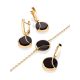 Fashionable Gilded Silver Amber Chain Bracelet The Monaco, Length: 16, image , picture 4