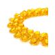 Lemon Amber Braided Bracelet With Glass Beads The Fable, image , picture 4
