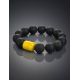Black Amber Bracelet The Cuba, image , picture 2