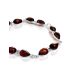 Cherry Amber Link Bracelet In Sterling Silver The Symphony, image , picture 3