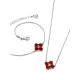 Chic Cross Motif Silver Amber Chain Bracelet The Supreme, Length: 17, image , picture 4