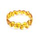 Luminous Amber Flat Beaded Bracelet, image , picture 3