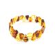 Multicolor Amber Flat Beaded Bracelet, image , picture 5