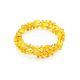 Bright Lemon Amber Bangle Bracelet, image , picture 3