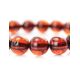 Cherry Amber Ball Beaded Bracelet, image , picture 2