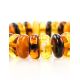 Multicolor Amber Designer Bracelet The Prague, image , picture 3