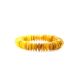 Honey Amber Designer Stretch Bracelet The Prague, image , picture 3