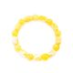 Honey Amber Beaded Stretch Bracelet, image , picture 4