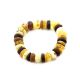 Multicolor Amber Designer Stretch Bracelet, image , picture 3