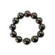 Bold Dark Amber Ball Beaded Bracelet The Ariadna, image , picture 3
