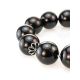 Bold Dark Amber Ball Beaded Bracelet The Ariadna, image , picture 4