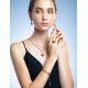 Gold-Plated Link Bracelet With Cognac Amber The Luxor, image , picture 5