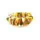 Raw Amber Beaded Stretch Bracelet The Tangerine, image , picture 5