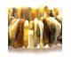 Raw Amber Beaded Stretch Bracelet The Tangerine, image , picture 2