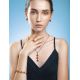 Link Amber Bracelet In Gold Plated Silver The Aster, image , picture 4