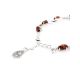 Cherry Amber Bracelet In Sterling Silver The Verbena, image , picture 5