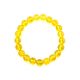 Lemon Amber Ball Beaded Bracelet, image , picture 3