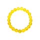 Lemon Amber Ball Beaded Bracelet, image , picture 3