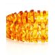 Luminous Cognac Amber Bracelet, Length: 16.5, image , picture 3