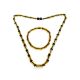 Cognac Amber Beaded Bracelet, Length: 16, image , picture 4
