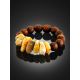Ethnic Style Wood Amber Bracelet The Cuba, Length: 16, image , picture 2