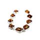 Link Amber Bracelet In Sterling Silver The Fiori, image , picture 4