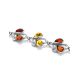 Amber Bracelet In Sterling Silver The Lily Of The Valley, image , picture 3