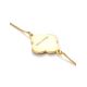 Trendy Gilded Silver Amber Chain Bracelet The Monaco, Length: 16, image , picture 4
