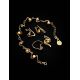 Link Amber Bracelet In Gold Plated Silver The Leia, image , picture 5