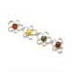 Multicolor Amber Bracelet In Sterling Silver The Daisy, image , picture 3