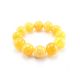 Butterscotch Amber Ball Beaded Bracelet, image , picture 2
