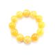 Butterscotch Amber Ball Beaded Bracelet, image , picture 3