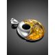 Luminous Lemon Amber Round Pendant The Sunrise, image , picture 2