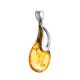 Bright Amber Drop Shaped Pendant The Sunrise, image , picture 4
