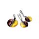 Two Tone Amber Round Pendant The Sunrise, image , picture 5