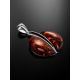 Round Cognac Amber Pendant The Sunrise, image , picture 2