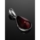 Cherry Amber Silver Pendant The Pulse, image , picture 2