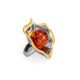 Gold-Plated Pendant With Cognac Amber The Turandot, image , picture 4