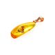 Amber Pendant With Inclusions In Gold The Clio, image , picture 5