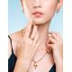Wavy Amber Pendant In Sterling Silver The Leia, image , picture 5