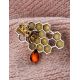 Multicolor Amber Brooch In Sterling Silver The Bee, image , picture 5