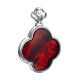 Clover Shaped Amber Pendant The Monaco, image , picture 4