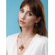 Wonderful Cognac Amber Pendant In Sterling Silver The Chestnut, image , picture 4