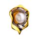 Refined Gold-Plated Pendant With Cultured Pearl The Turandot, image , picture 4